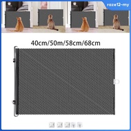 [RazecaMY] Retractable Gate Dog Gate Tall Retractable Gate for Doorways Deck