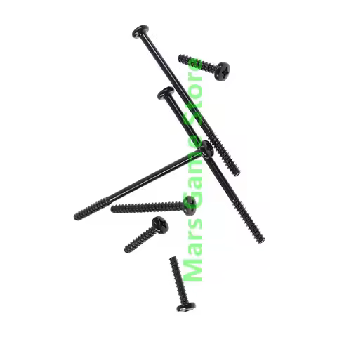 7 in 1 set kit Host Screws For PS2 30000 Console Screw For PS2 3W Housing Shell Screws Replacement