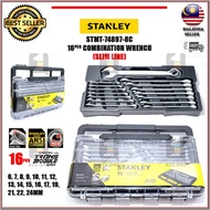 (6-24MM ) PREMIUM STANLEY STMT-74897-8C 74897 16PCS CRV SLIM LINE COMBINATION SPANNER WRENCH MODULE 