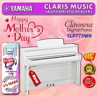 YAMAHA CLAVINOVA  CLP775WH DIGITAL PIANO -NEW UNIT! (CLP775 -WH / CLP 775W / CLP-775 WH / CLP775 WHITE / CLP775 ) -WH