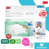 3M N95 Mask Aura 1870+ Particulate Respirator Mask, per pc [100% Authentic]