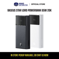 Baseus Star-Lord Digital Display Fast Charging Powerbank 20000mAh 65W - READY STOCK, 1 Year Baseus M