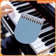 [WishshopeehhhMY] Keyboard Cleaning Glove Double Side 15x19cm Anti Scratch Piano Shape Dusting for Home Flute Brass Piano
