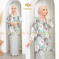Marjan Baju Kurung Farizda Scallop 8D Premium Soft Satin Matching MC201