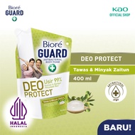 Biore Guard Deo Protect Tawas &amp; Minyak Zaitun 400ml - Sabun Mandi Cair