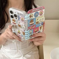 Notebook Phone Case, Flip Cover, Hello Kitty Design, Compatible with Samsung S24 Ultra, Galaxy A14, 