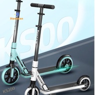 Foldable Scooter Scooter Teenager Adult Big Child Roller Skater Two Wheel Scooter Foldable Sports Mo