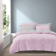 Epitex (w/o Quilt Cover) 1200TC Hybrid Botanic Silk Bedsheet | Tencel Cotton Fitted Sheet