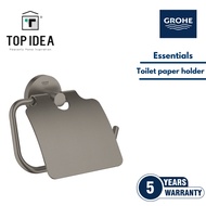 GROHE Essentials Toilet Paper Holder | Black | 40367AL1