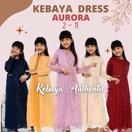 Kebaya Kids Dress Gamis Modern Slayer Long Sleeve FT-Girls Dress FT