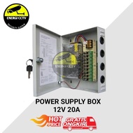 PSU POWER SUPPLY CCTV 12V 20A BOX-PSU BOX CCTV 12V 20A / POWER SUPPLY
