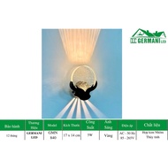 840 glass wall light