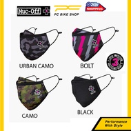 Muc off Reusable Face Mask 3 layer Anti Dust protection Washable Cycling Sport Light Breathable Poly