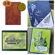 3D Embossing Folder Leaves Pattern Scrapbooking Supplies Craft Materials DIY Art Deco Background Photo Album