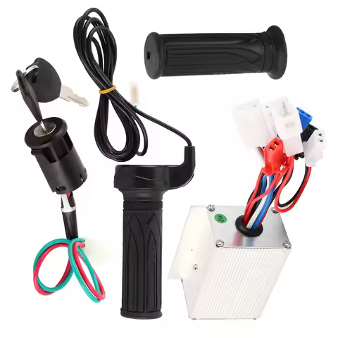Electric Scooter Speed Controller Set 24V 250W Controller with Throttle Grip Lock Scooter Accessory