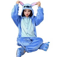 Kigurumi Stitch Onesies Cartoon Pajamas For Adults Women Men Animal Pyjamas Homewear Christmas Hallo