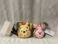迪士尼 麵包 維尼小熊 小豬 掛飾