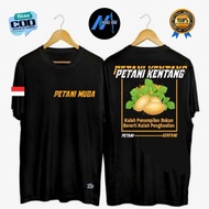 KATUN Potato FARMERS MEN'S T-SHIRT | Potato YOUNG FARMERS | Farmers PREMIUM TSHIRT ~ COMBED COTTON M