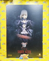 260810-45= 內全新 良笑社 WONDERFUL HOBBY SELECTION 1/7 命運/停駐之夜 SABER ALTER: HUKE 聯名套組  INNER BOX, SEALED G