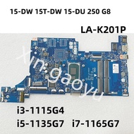 Reka Bentuk Klasik Untuk Papan Utama Laptop Hp 250 G8 15s-dr 15t-dw 15-dw Dengan I3 I5-1135g7 I7-116