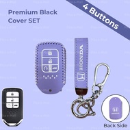 Honda City Key Cover Gn2 City Hatchback Key Cover 2023 Leather Honda Case Smart Entry Push 2022 2024