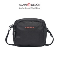 ALAIN DELON MEN CASUAL POLYESTER HORIZONTAL MINI SMALL SLING BAG POUCH - ASB0411NN3ME4