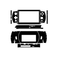 Customzie Size Style Pre-cut 1PCS Top Skin+1PCS Back+Side Skin Sticker Cover Case Protection Film Fo