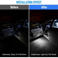 TURE <br> Car Door Light Car Led Door Light Sign Projector 7 Color Led Welcome Light Car Warning Led