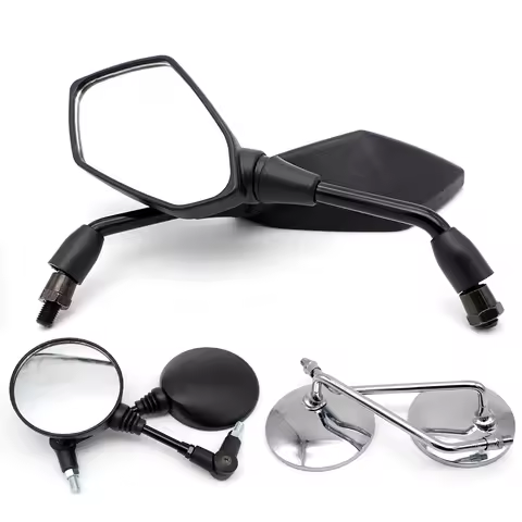 Motorcycle Mirror 10mm Side Rear View Mirrors For HONDA crf 250 vtr 250 cbr250r windscreen pcx 125 v
