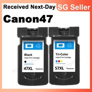 Canon 47 57 Cartridge 47XL 57XL Ink Cartridge Compatible for Canon E3370 E3470 E400 E410 E417