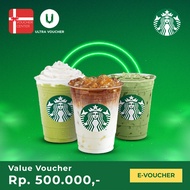 Voucher Digital Starbucks - MAP GV Rp.500.000 - Digital Code