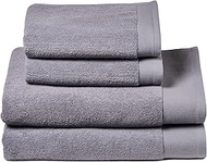 Premium Set of 4 in Hotel & Spa Quality, 2 Bath Towels 70 x 140 cm, 2 Hand Towels 40 x 70 cm, 100% F