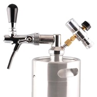mini keg Pressurized Beer Keg System Stainless Steel Mini Growler Keg Adjustable Beer Tap Faucet Pre