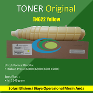 Toner TN622 Yellow Original Konica Minolta Bizhub Press C6000/C7000