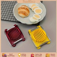 Multi functional stainless steel manual egg slicer Century egg cutter household egg cutting tools