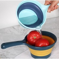 MULTIPURPOSE FOLDING BAG Silicon Collapsible Pail