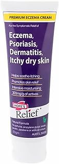 Hope's Relief Intensive Dry Skin Rescue Cream - award winning natural formula for skin prone eczema,