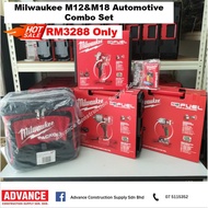 Milwaukee Power Tools M18 M12 Automotive Combo Set RM3288