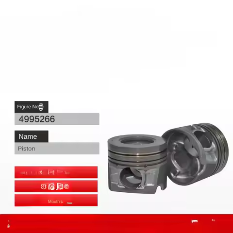 FOR Foton Auto Parts Genuine Cummins ISF2.8 Engine Parts Piston 4995266 4 pcs/group