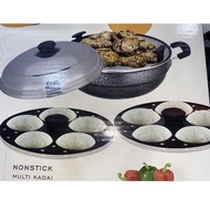 Non Stick Idly Steamer Kadai