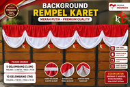 BACKGROUND MERAH PUTIH REMPEL CANTIK BENDERA MERAH PUTIH PANJANG REMPEL
