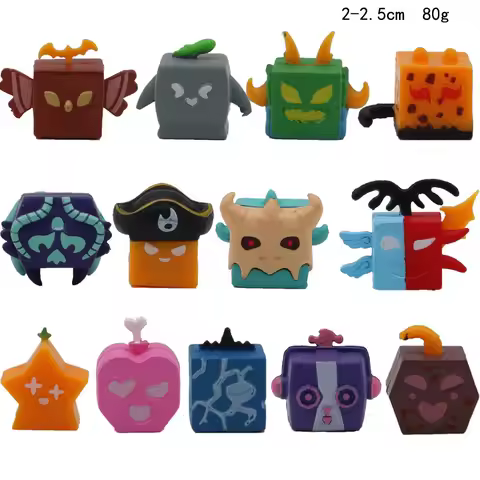 Roblox Blox Devil's Fruit 13 Mini Collection Model Dolls Cartoon Adventure Game Character Desktop Ha