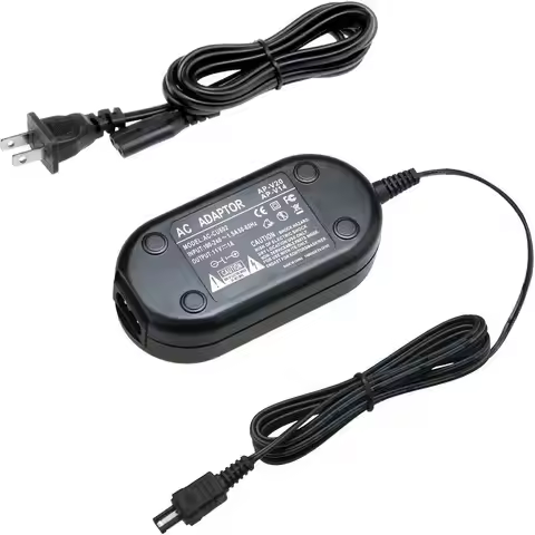 AC Power Adapter JVC AP-V14 AP-V15 AP-V16 AP-V20 for JVC Camcorder Everio GZ-HM30AU GZ-MG670 GR-D230