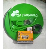 Termurah Nex parabola 60cm paket lengkap + resiver nex parabola