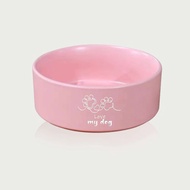 【寵物禮物】貓糧狗糧大容量陶瓷碗 貓狗大口徑飲水碗易清潔訂製