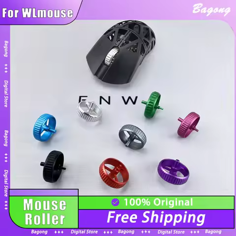 Mouse Roller For WLmouse Beast X Mini Max Metal Mouse Roller Mice Repair Tool Ring Roll Replacement 