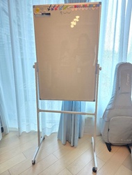 家用有轆可移動直身旋轉白板連架 90×60cm