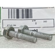 DD101350 Exhaust Stud Bolt CT100 CT125 CT150 BoxerCT150(2pc