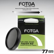 FOTGA 77MM Lens Filter Variable ND2-400