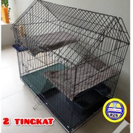 kandang kucing tingkat 2